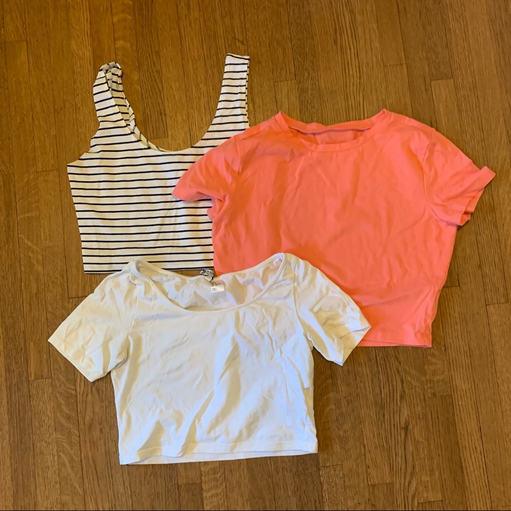 Crop top bundle- set of 3